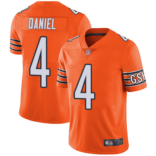 Chicago Bears Limited Orange Men Chase Daniel Alternate Jersey NFL Football #4 Vapor Untouchable